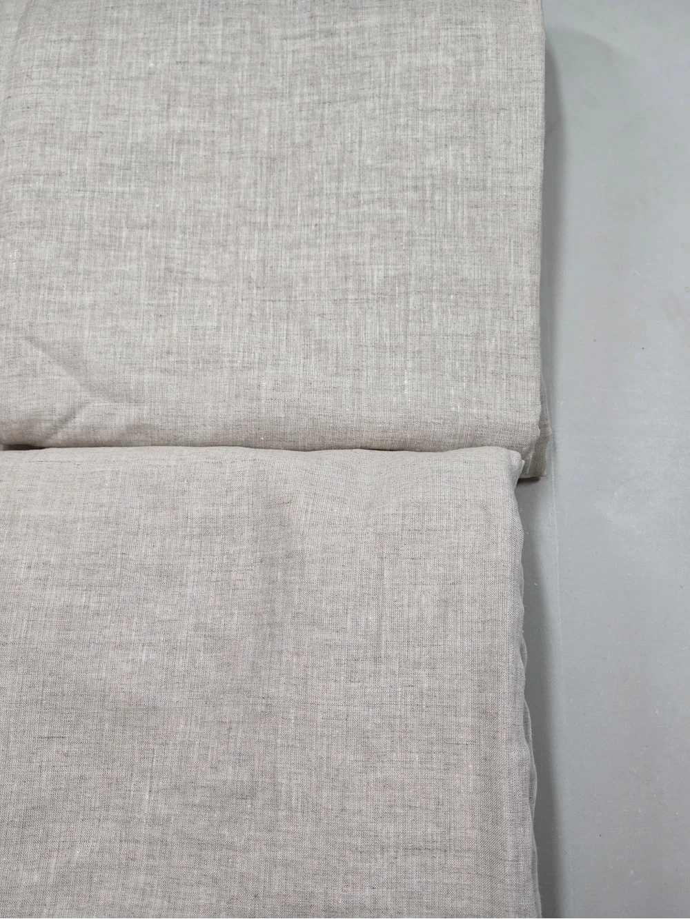 Nwot QUINCE Set Of 2 48x96 European Linen True Blackout Curtains Flax 0010